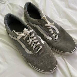 Gray Vans Size 9